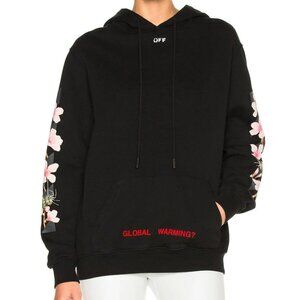 Off White Virgil Abloh Sakura Cherry Blossom Hoodie